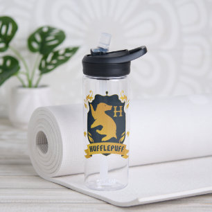 Ornate HUFFLEPUFF™ House Crest Water Bottle