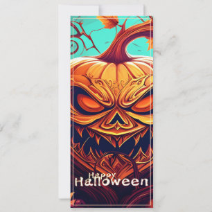 Ornate Jack-o-Lantern Twisted Branch Halloween