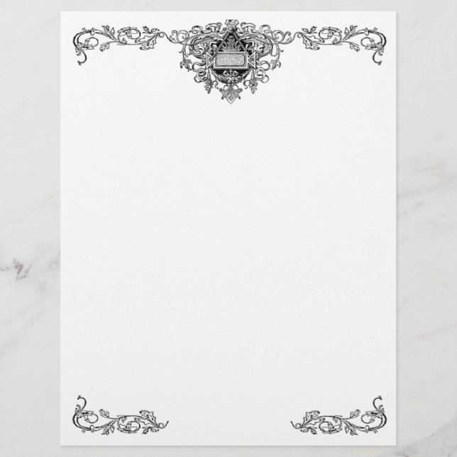 Ornate Letterhead (Front)
