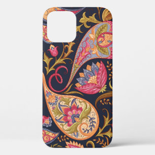 Ornate Paisley: Elegant Seamless Pattern. iPhone 12 Case