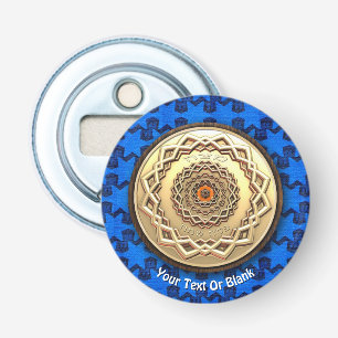 Ornate Passover Matzah Plate Bottle Opener