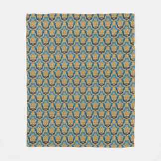 Ornate Pattern Fleece Blanket