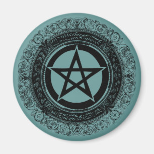 Ornate Pentacle Magnet