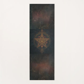 Ornate Pentagram  Yoga Mat