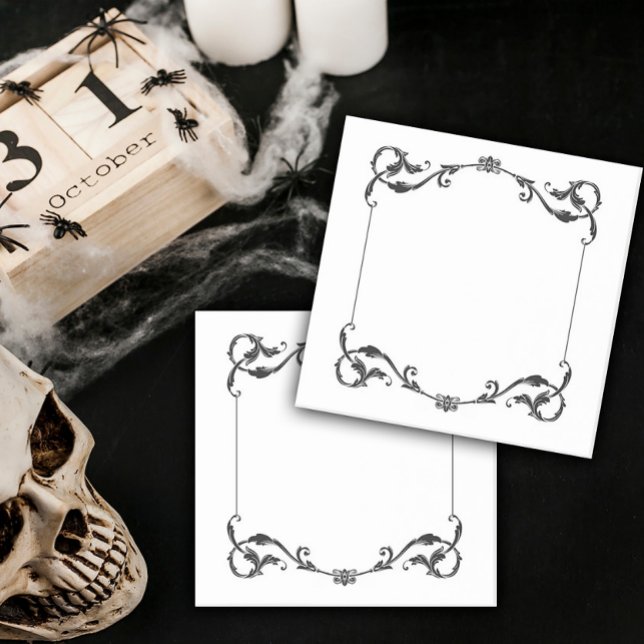 Ornate Period Design Framed Post-it Notes (Creator Uploaded)