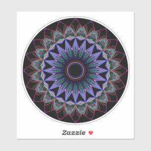 Ornate prismatic mandala