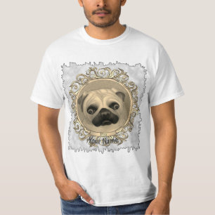 Ornate Pug T-Shirt