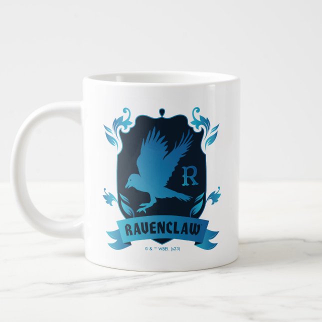 Ornate RAVENCLAW™ House Crest Large Coffee Mug (Left)