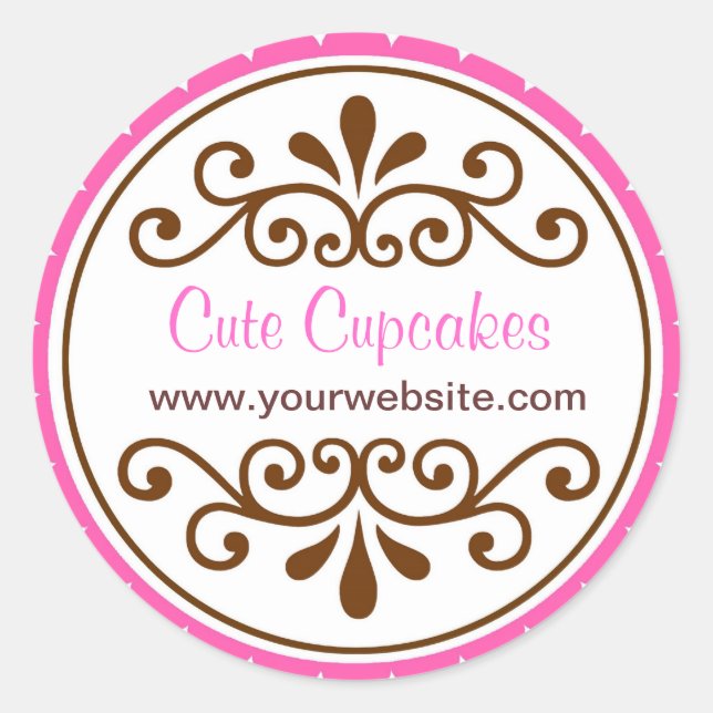 Ornate Scroll Stickers (Front)