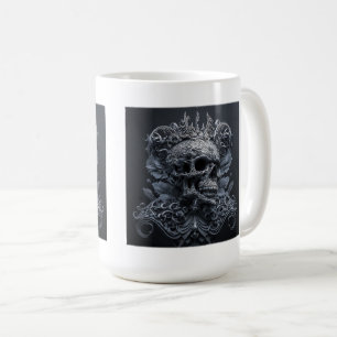 Ornate Skull Classic Mug, 15 oz Coffee Mug