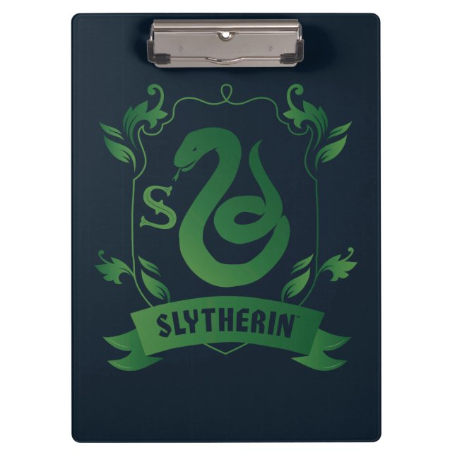 Ornate SLYTHERIN™ House Crest Clipboard (Front)