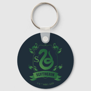 Ornate SLYTHERIN™ House Crest Key Ring