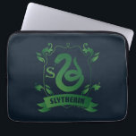 Ornate SLYTHERIN™ House Crest Laptop Sleeve<br><div class="desc">HARRY POTTER™ | Check out this ornate SLYTHERIN™ House Crest in green with snake silhouette!</div>