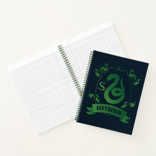 Ornate SLYTHERIN™ House Crest Notebook