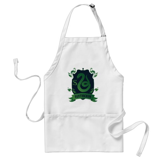Ornate SLYTHERIN™ House Crest Standard Apron (Front)