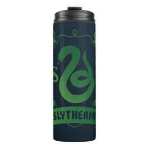 Ornate SLYTHERIN™ House Crest Thermal Tumbler