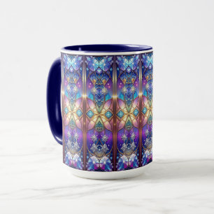 Ornate Stained Glass Pattern Mug