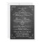 Ornate Swirl Chalkboard Wedding Rehearsal Dinner