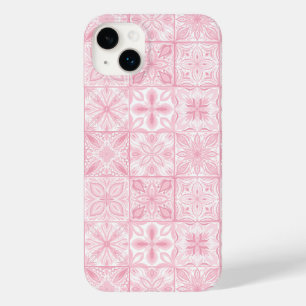 Ornate tiles in pink  Case-Mate iPhone 14 plus case
