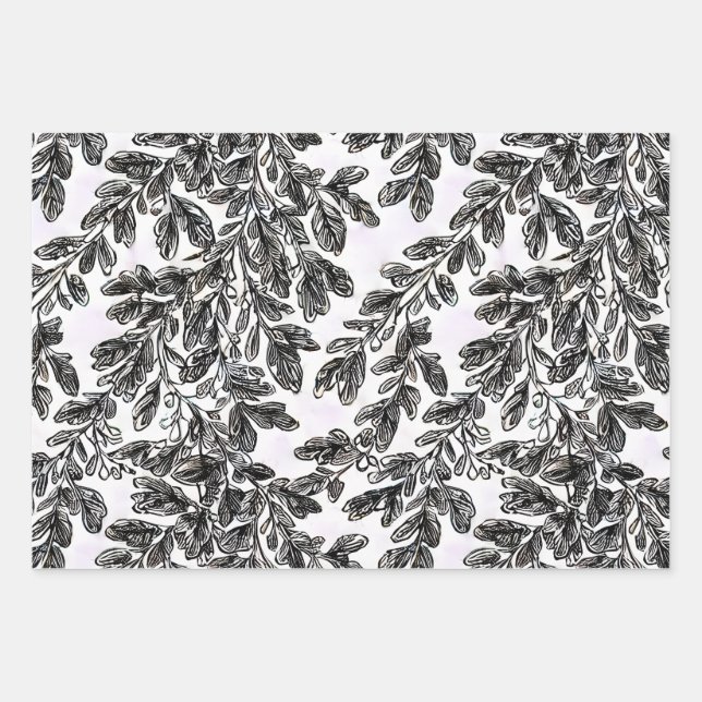 Ornate Victorian Elegance Wrapping Paper (Front 2)