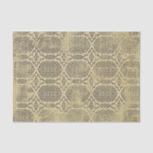 ornate vintage damask elegant chic antique tissue paper