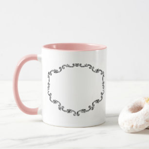 Ornate Vintage Frame Mug