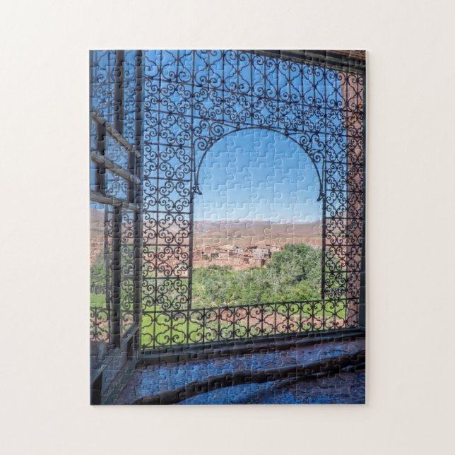 Ornate Window Decoration Jigsaw Puzzle (Vertical)