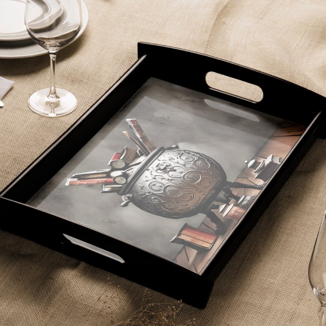 Ornate Witchcraft Cauldron with Spellcasting Items Tissue Paper (Creator Uploaded)