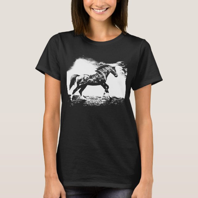 Ornated Horse T-Shirt (Front)