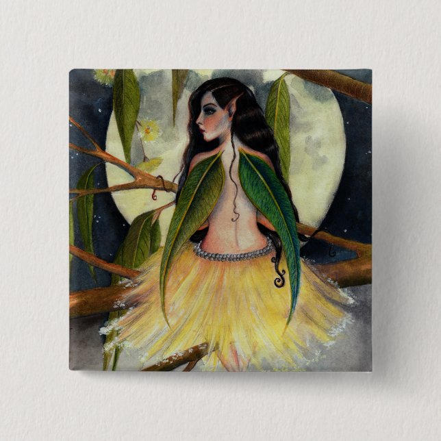 Ornella 15 Cm Square Badge (Front)