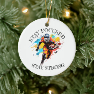 Ornement Ceramic NFL motivation Ceramic Ornament