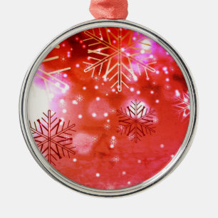 Ornement Flocon de neige Metal Ornament