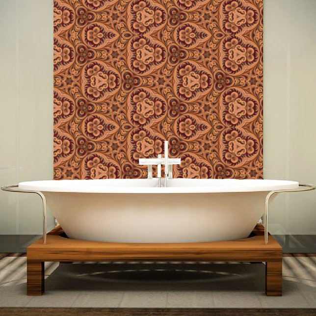 Ornemental patterns carved in Precious wood  Wallpaper (Creator Uploaded)