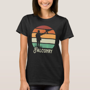 Ornithology Birder Falconer Falconry Hunting Vinta T-Shirt