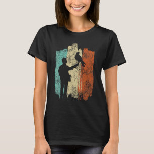 Ornithology Birder Falconer Falconry Hunting Vinta T-Shirt