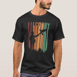 Ornithology Birder Falconer Falconry Hunting Vinta T-Shirt