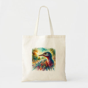 Ornithomimus in Harmony 260824AREF137 - Watercolor Tote Bag