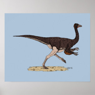 Ornithomimus Poster