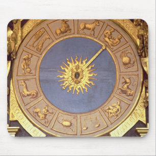 Orologio Zodicale (Zodiac Clock) (fresco and gilde Mouse Pad