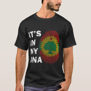 Oromia In My DNA Proud Oromia Flag Ethiopian Oromo T-Shirt