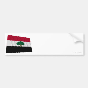 Oromia Waving Flag Bumper Sticker