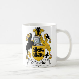 O'Rourke Family Crest Coffee Mug