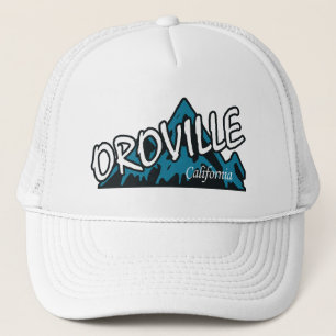 Oroville California Mountains Trucker Hat