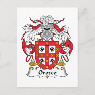 Orozco Family Crest Postcard