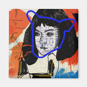 Orphan Black   Abstract MK Clone - Project Leda Magnet