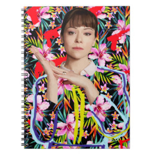 Orphan Black Alison - Floral Pattern Notebook