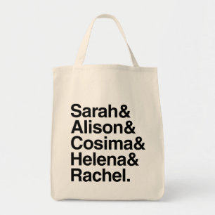 Orphan Black   Ampersand Design Tote Bag