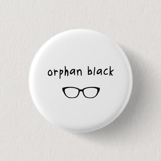 Orphan Black badge / button - Cosima's glasses (Front)