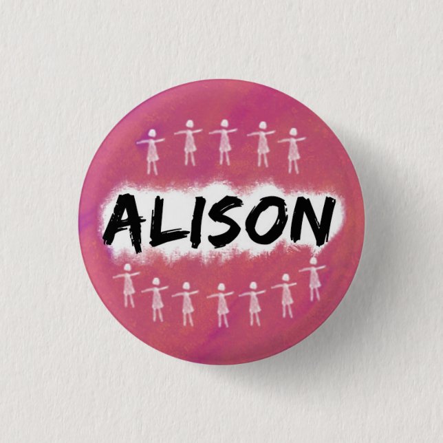 Orphan Black Button / Badge - Alison (Front)