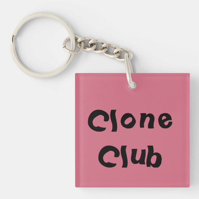 orphan Black Clone Cllub Key Ring (Front)